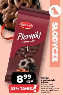 Netto Pierniki w czekoladzie Arianie oferta