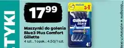 Netto Maszynki do golenia Blue3 Plus Comfort Gillette oferta