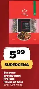 Netto Suszone grzyby mun krojone House of Asia oferta