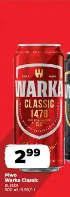 Netto Piwo Warka Classic oferta