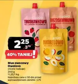 Netto Mus owocowy Owolovo (różne rodzaje) oferta