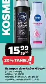 Netto Szampon głęboko oczyszczający Nivea Men Active Clean oferta