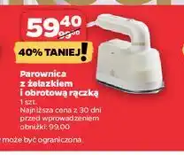Netto Parownica z żelazkiem i obrotową rączką oferta