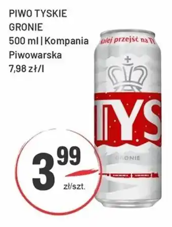 Sedal Piwo Tyskie Gronie oferta