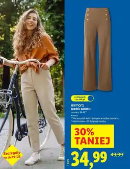 Lidl esmara Spodnie damskie oferta