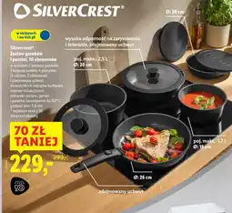 Lidl Silvercrest Zestaw garnków i patelni, 10 elementów oferta