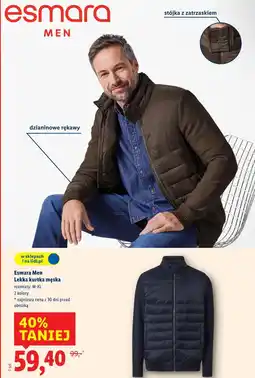 Lidl Esmara Men Lekka kurtka męska oferta