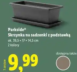 Lidl Parkside Skrzynka na sadzonki z podstawką ok. 39,5 x 17 x 14,5 cm oferta