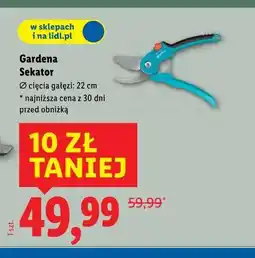 Lidl Gardena Sekator oferta