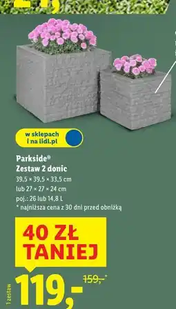 Lidl Parkside Zestaw 2 donic oferta