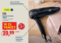 Lidl Cien BEAUTY Suszarka do włosów, 2200 W oferta