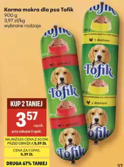 Delikatesy Centrum Karma mokra dla psa Tofik oferta