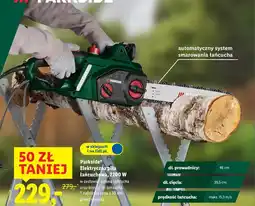 Lidl Parkside Elektryczna piła łańcuchowa, 2200 W oferta