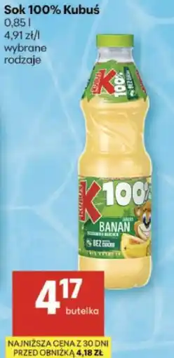 Delikatesy Centrum Sok 100% Kubuś oferta