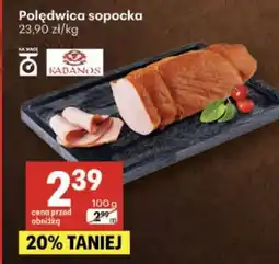 Delikatesy Centrum Polędwica sopocka Kabanos oferta