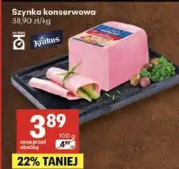 Delikatesy Centrum Szynka konserwowa Krakus oferta