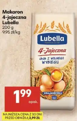 Delikatesy Centrum Makaron 4-jajeczna Lubella oferta