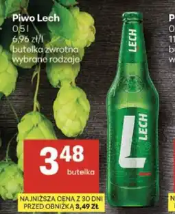 Delikatesy Centrum Piwo Lech oferta