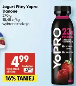 Delikatesy Centrum Jogurt Pitny Yopro Danone oferta