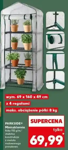 Kaufland Mini szklarnia Parkside oferta