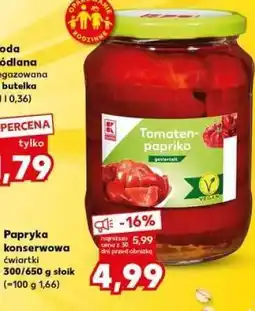 Kaufland Papryka cięta K-Classic oferta