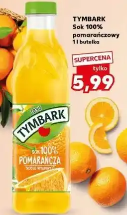 Kaufland Sok pomarańczowy Tymbark oferta