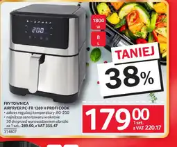 Selgros Frytownica Profi Cook Airfryer oferta