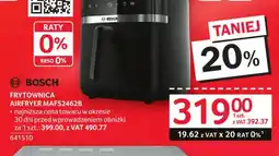 Selgros Bosch Frytownica Airfryer MAFS2462B oferta