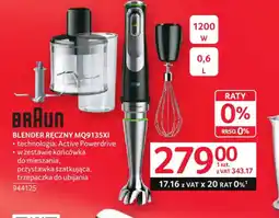 Selgros Braun Blender ręczny MQ9135XI oferta