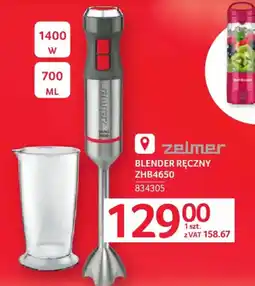 Selgros Blender ręczny Zelmer ZHB4650 oferta