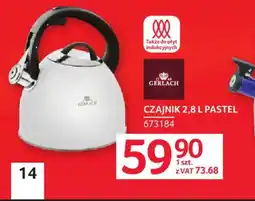 Selgros Gerlach Czajnik Pastel oferta