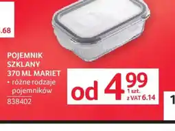 Selgros Mariet pojemnik szklany oferta
