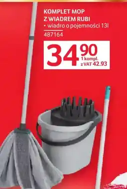 Selgros Komplet mop z wiadrem Rubi oferta