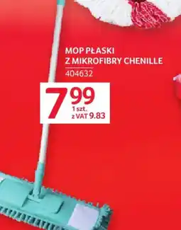 Selgros Mop płaski z mikrofibry Chenille oferta