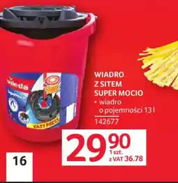 Selgros Vileda Wiadro z sitem Super Mocio oferta