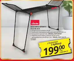 Selgros Vileda Suszarka Infinity Flex Black oferta