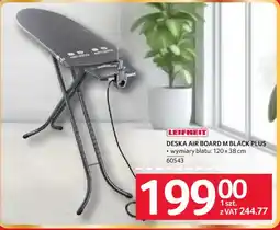 Selgros Leifheit Deska Air Board M Black Plus oferta