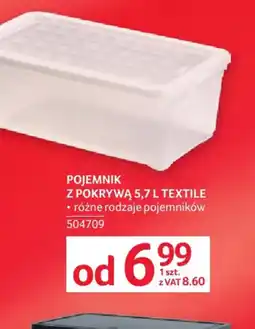 Selgros Pojemnik z pokrywą Textile oferta