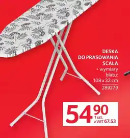 Selgros Scala Deska do prasowania oferta