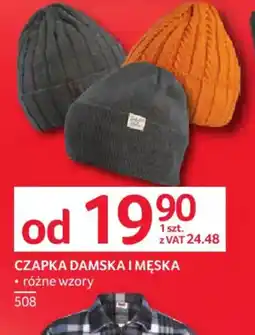 Selgros Czapka damska i męska oferta