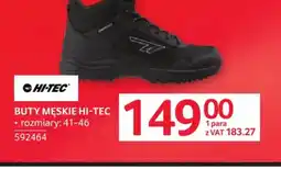 Selgros Buty męskie Hi-Tec oferta