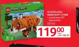 Selgros Klocki Lego Minecraft 21588 oferta