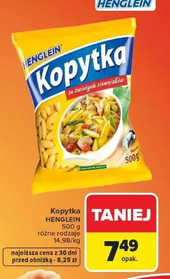Carrefour Kopytka Henglein oferta