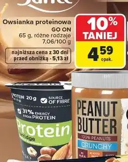 Carrefour Owsianka orzech laskowy + migdał Sante Go On! Protein oferta