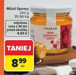 Carrefour Miód lipowy Huzar oferta