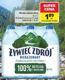 Carrefour Woda niegazowana Żywiec Zdrój oferta