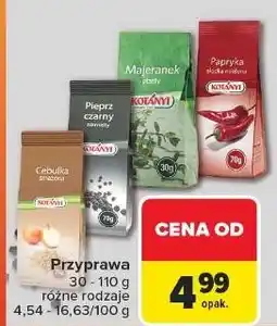 Carrefour Papryka ostra mielona Kotanyi oferta