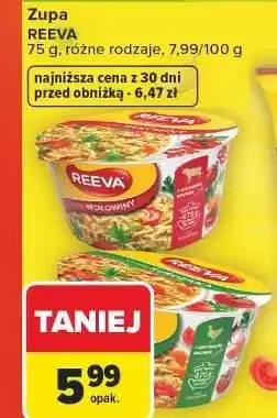 Carrefour Zupa o smaku kurczaka Reeva oferta