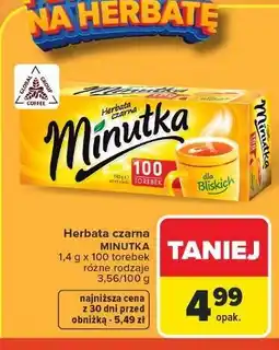 Carrefour Herbata ekspresowa Minutka oferta