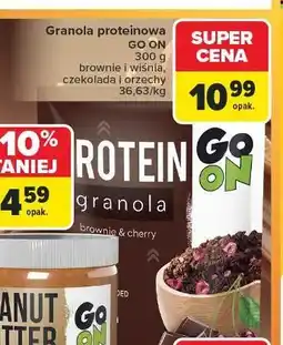 Carrefour Granola czekoladowa z orzechami Sante Go On! Protein oferta